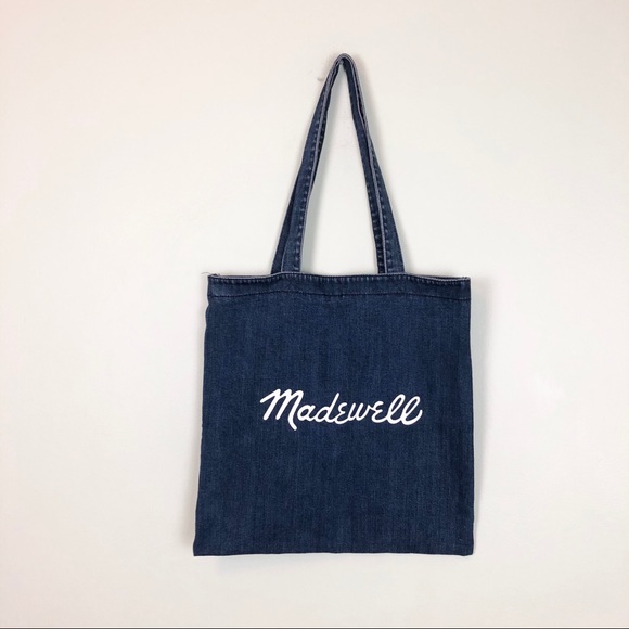 Madewell Handbags - Madewell denim tote bag